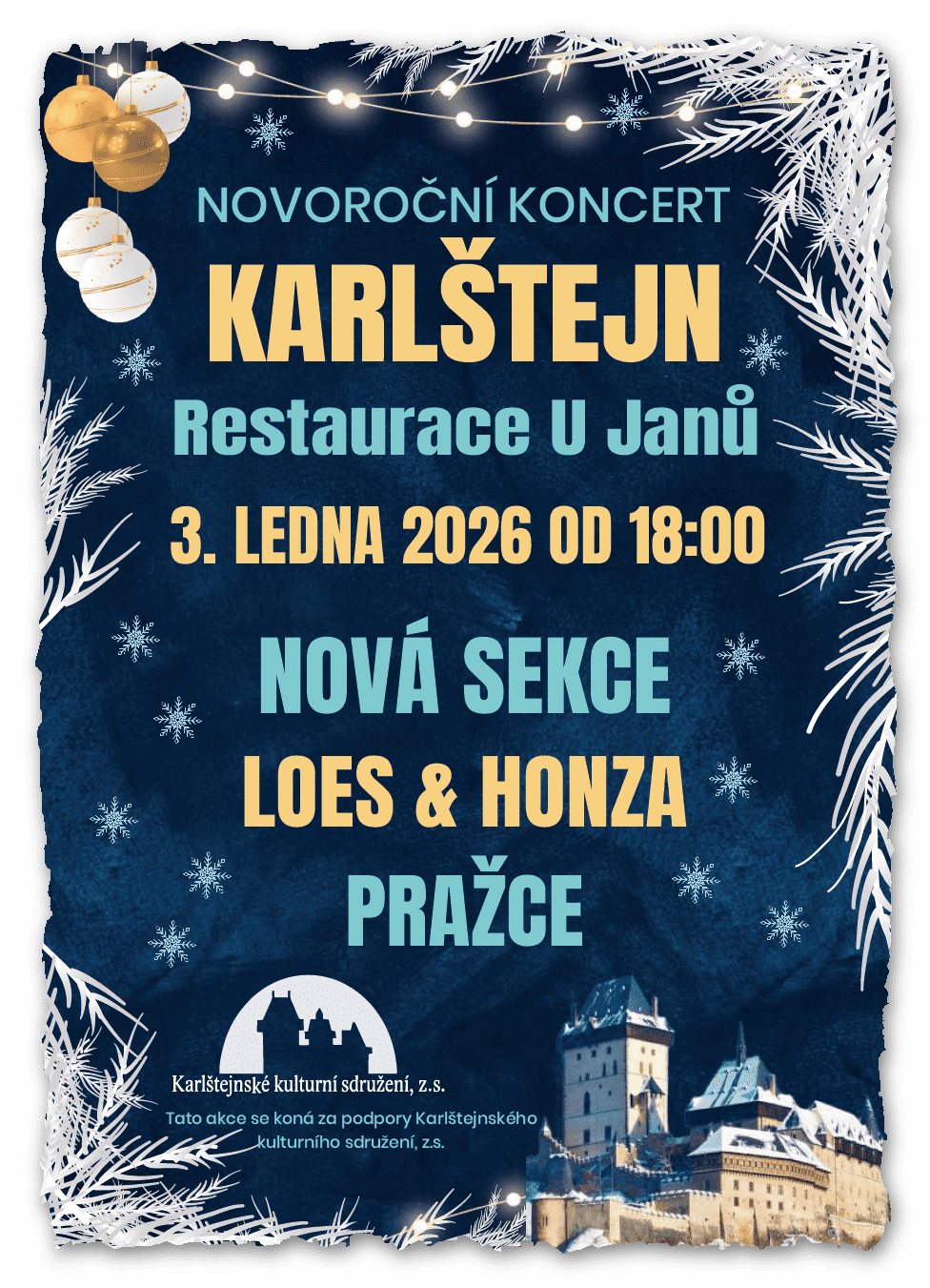 Novoroční koncert Karlštejn 2026